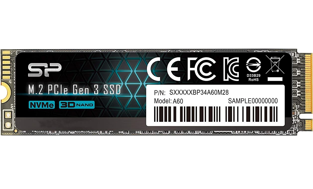 Ổ cứng SSD Silicon Power 256GB PCIe Gen3 x4 P34A60 SP256GBP34A60M28 - Hàng  Chính Hãng