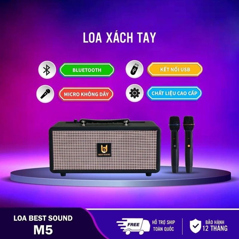 Loa di động cao cấp chính hãng Best Sound M5 Musicbox (hàng nhập khẩu)