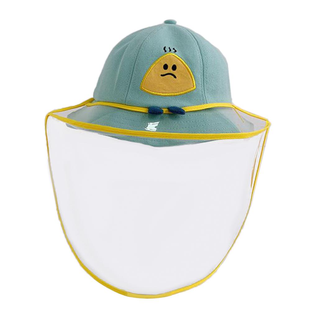 3pcs UV Protection Hat for Kids Beige Orange Green