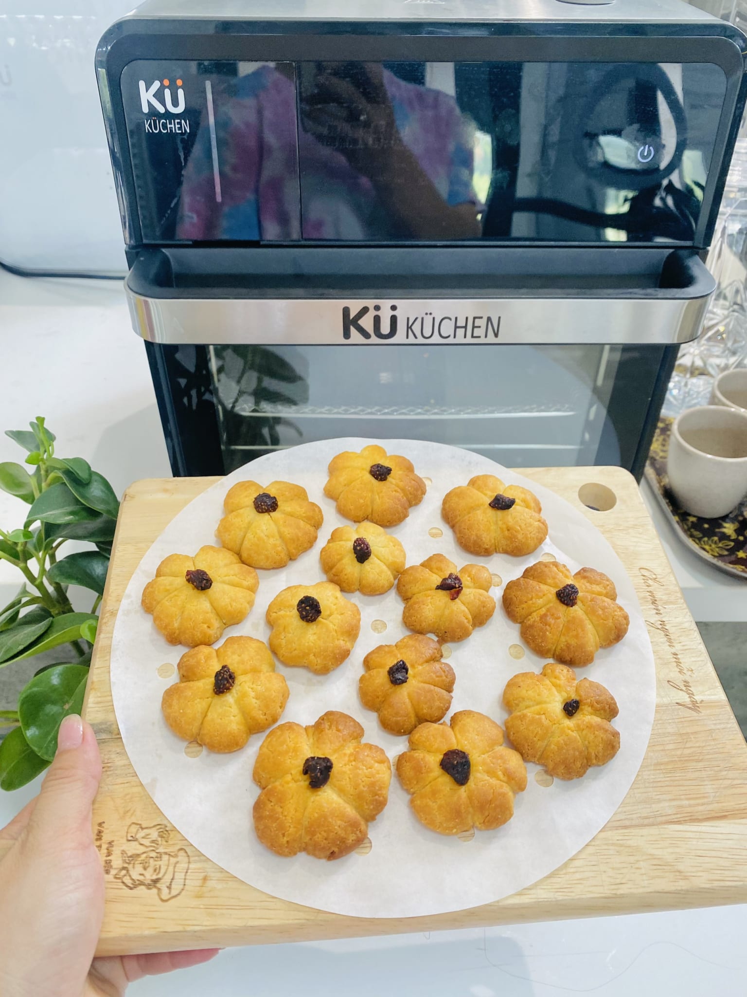 Nồi Chiên Không Dầu Kết Hợp Nồi Hấp - KUCHEN ĐỨC -  KU PCL2228 - 15 Lít - Hàng chính hãng.