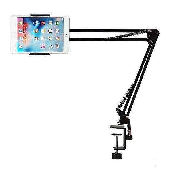 Giá đỡ điện thoại, Kẹp điện thoại, Ipad đa năng xoay 360 độ 3 khớp điều chỉnh cao cấp SMH (Đen)