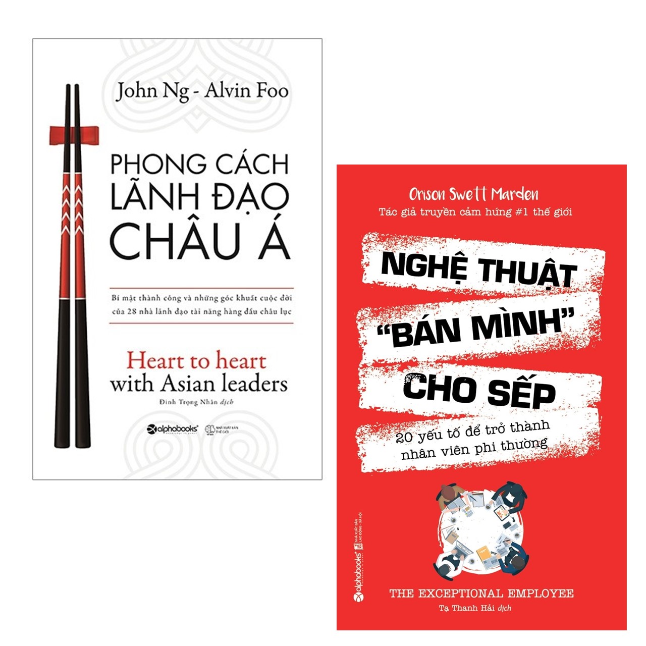 Combo Phong Cách Lãnh Đạo Châu Á  + Nghệ Thuật Bán Mình Cho Sếp