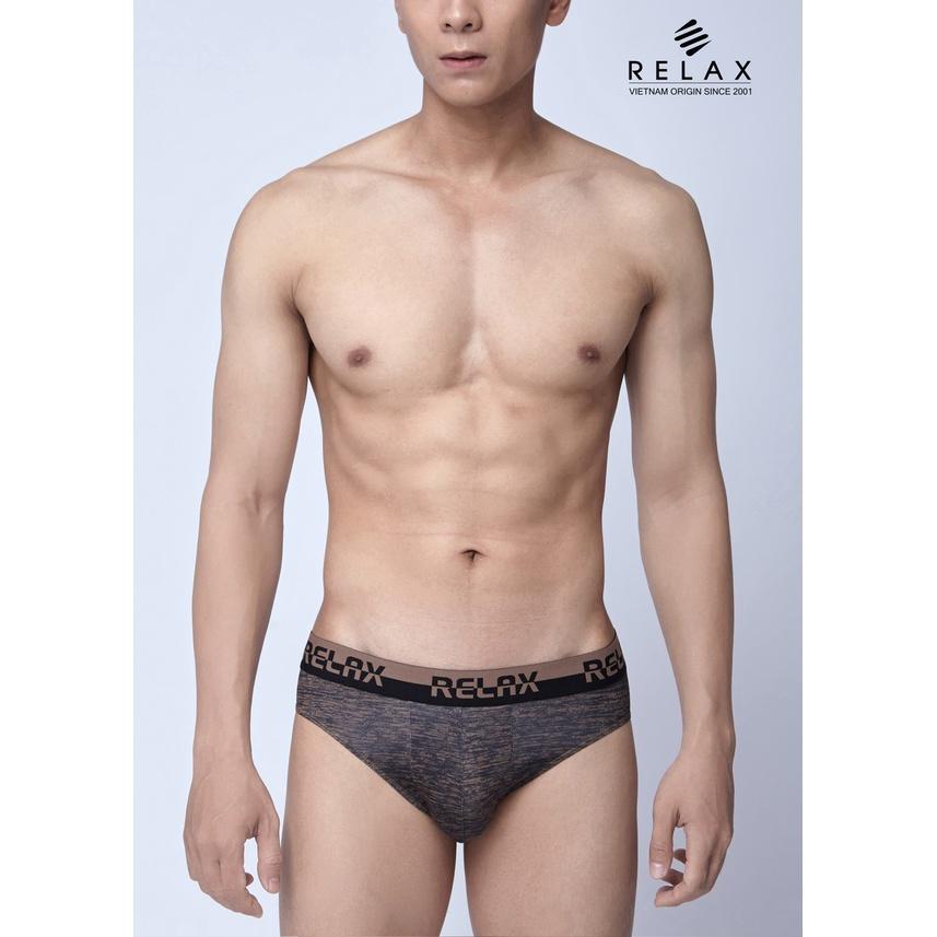 Quần lót nam brief RLTK055 quần sịp nam thoáng mát mềm mại cao cấp, co giãn tốt, ôm gọn - RELAX