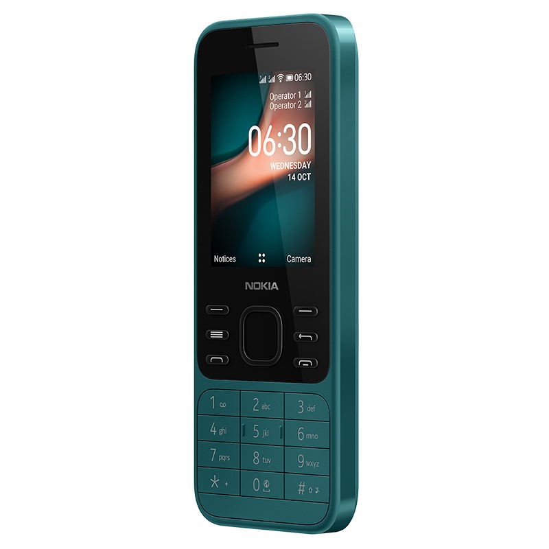 Điện thoại Nokia 6300 4G -Hàng chính hãng- Cyan