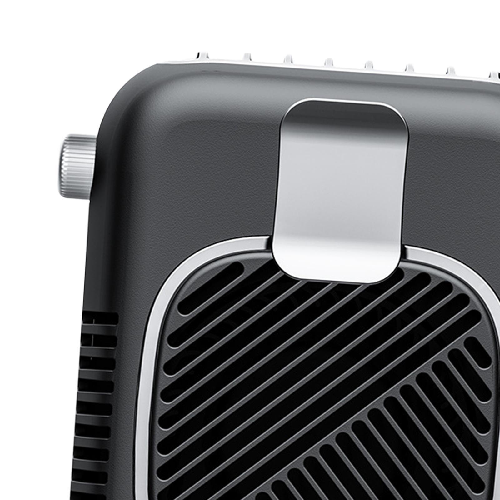 Portable Waist Fan Lightweight Table Fans Bedroom for Outdoor Travel Cycling