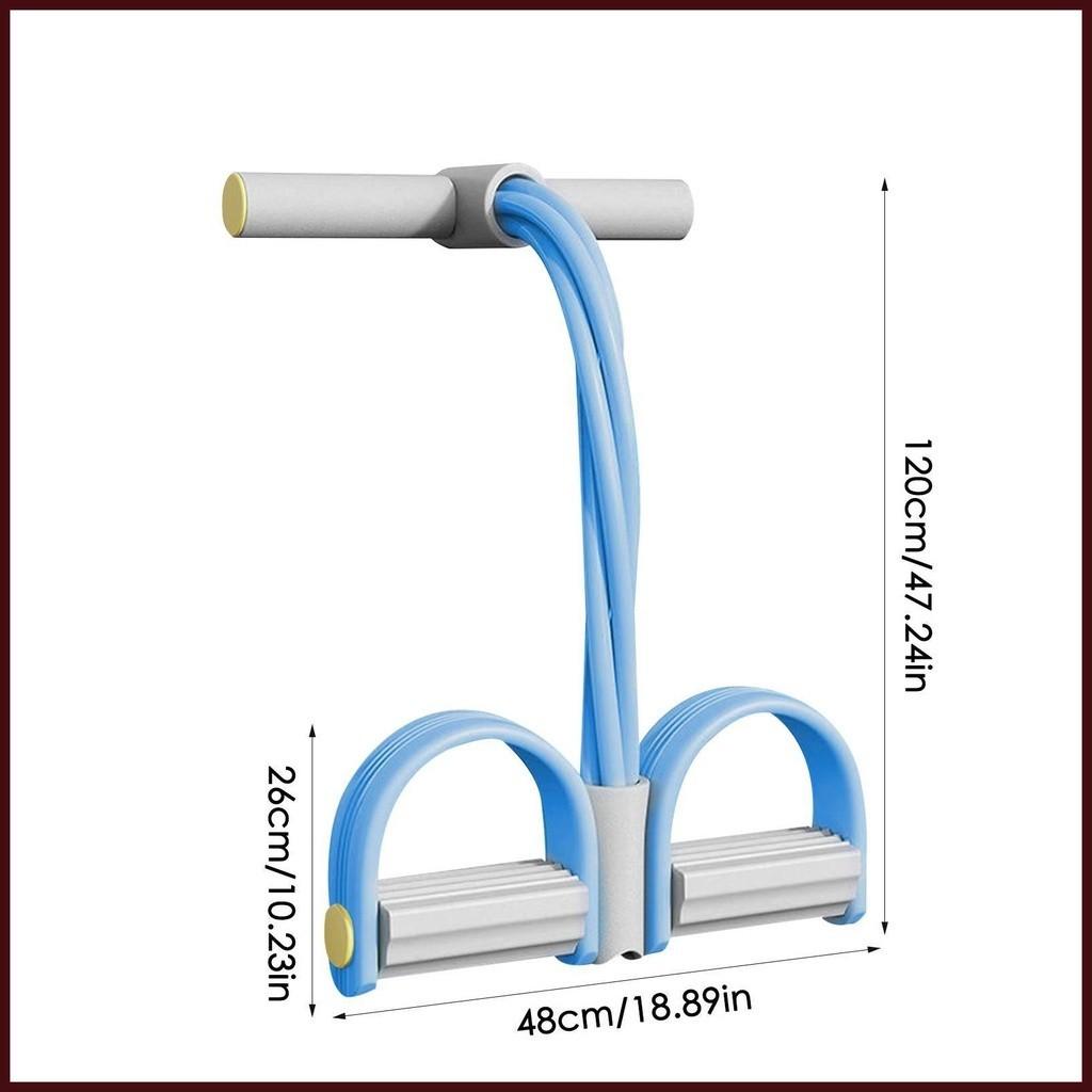 Dây Đàn Hồi Kháng Chiến Ống Bàn Đạp Mắt Cá Chân Kéo Bàn Đạp Tăng Áp,Thể Dục Căng Dây Di Động Có Thể Tái Sử Dụng