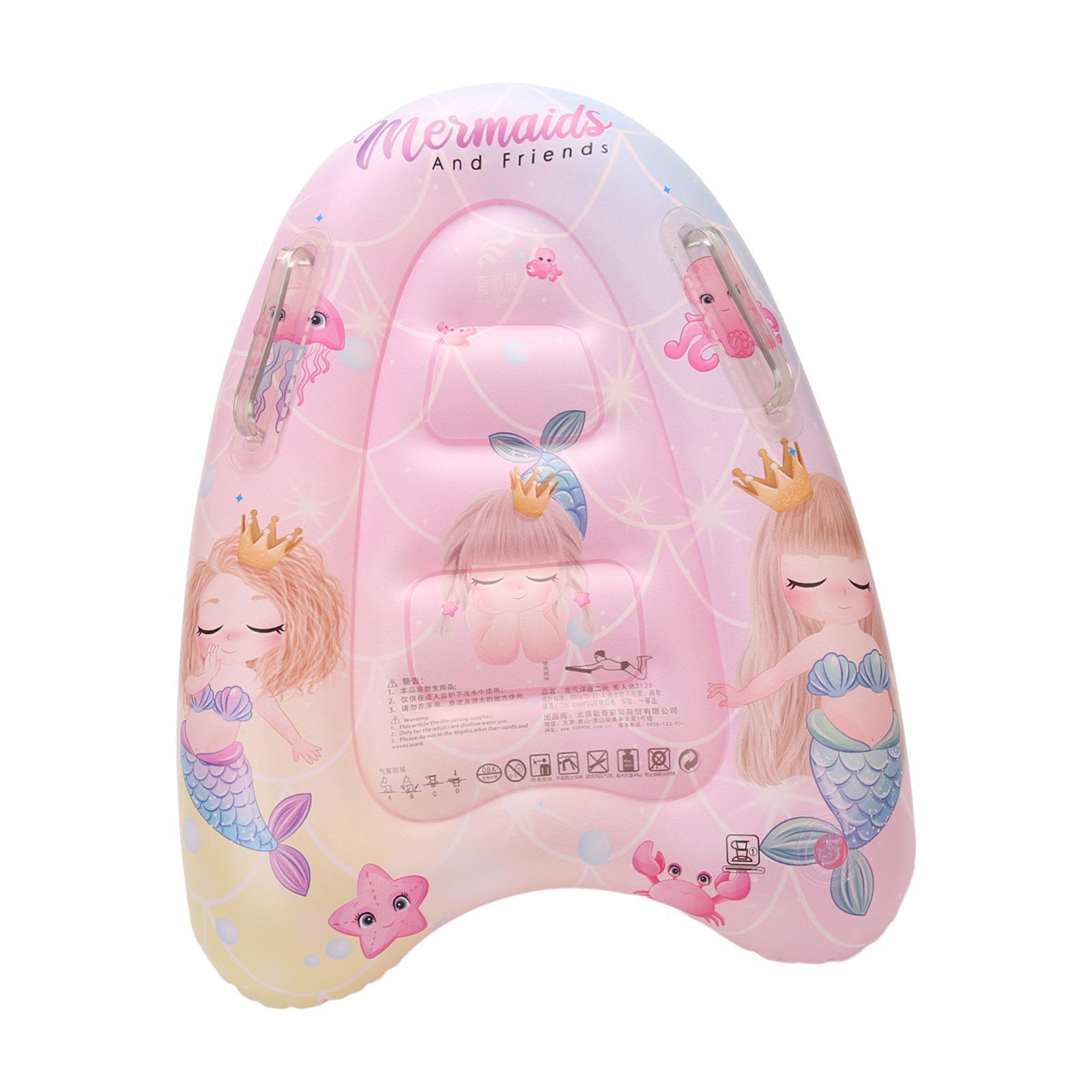 Kids Inflatable Surfboard Pool Floats Summer Lightweight Toys Surf Kickboard