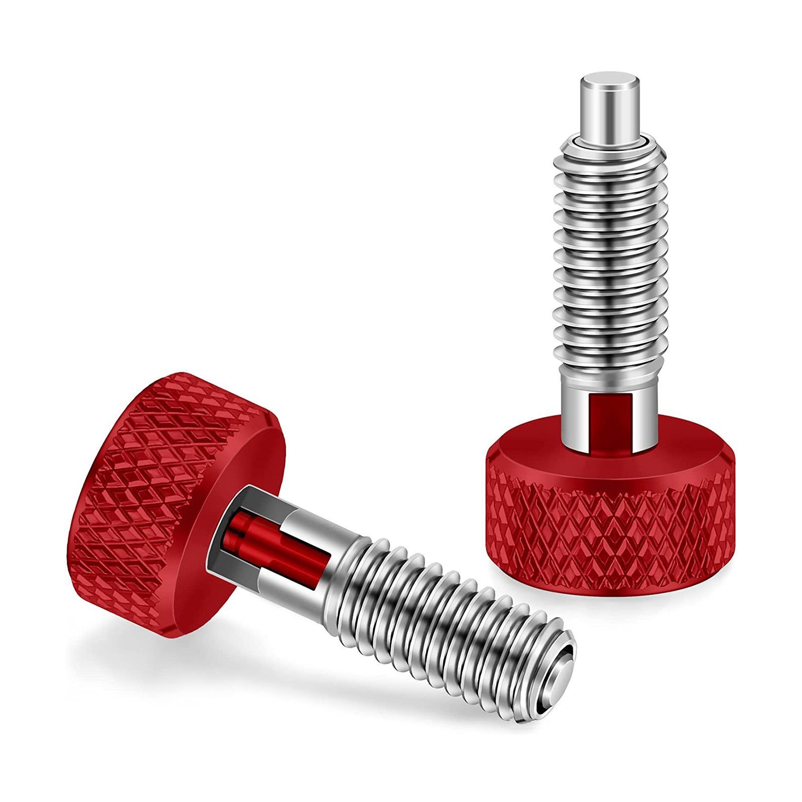 Lock Out Handle Retractable Handle, Quick Release Pins, Lock Quick Release Removal Hand Retractable Spring Plunger for Rolling