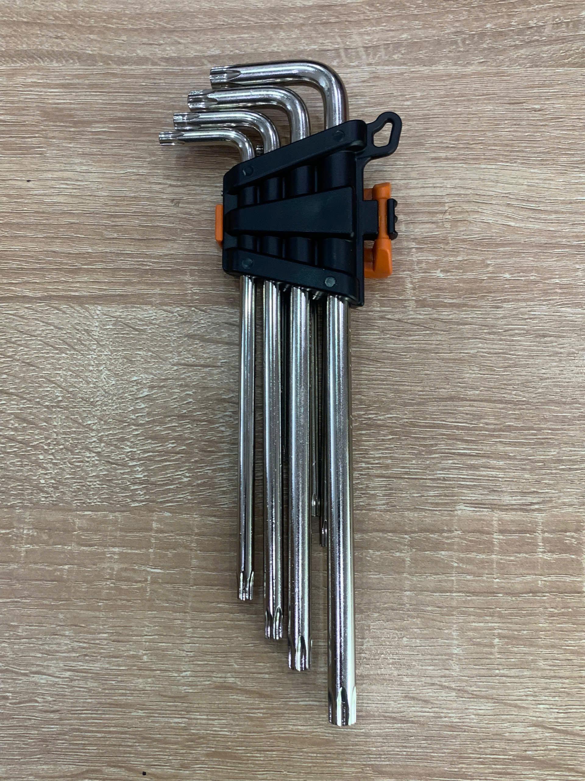 Bộ lục giác đầu sao torx lỗ giữa dài 9 chi tiết Retta - RAT9009 Thổ Nhĩ Kỳ