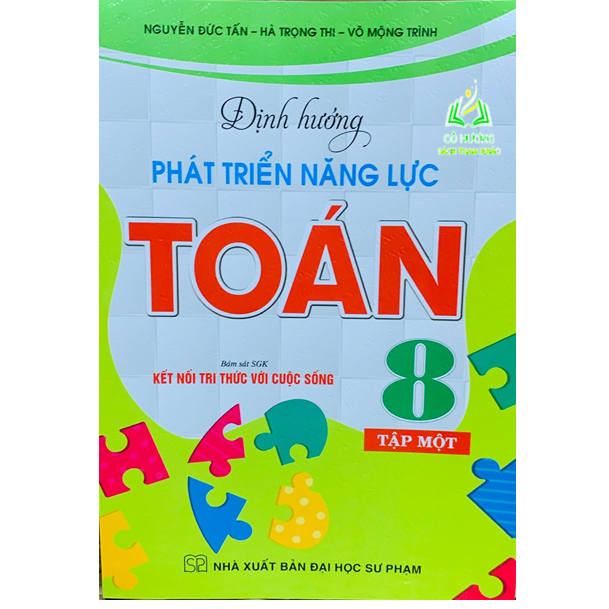 Sách - Định Hướng Phát Triển Năng Lực Toán 8 - Tập 1 (Bám Sát SGK Kết Nối Tri Thức Với Cuộc Sống) (BT)