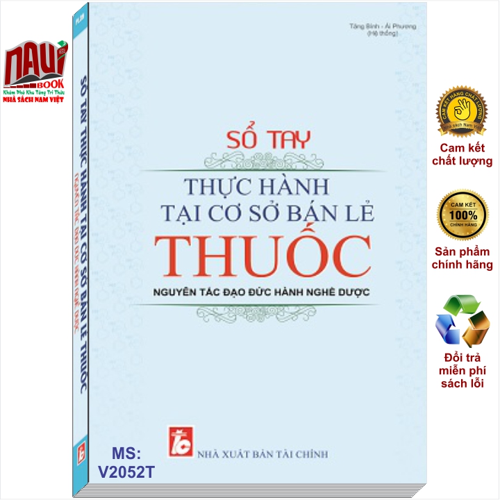 Sách Sổ Tay Thực Hành Tại Các Cơ Sở Bán Lẻ Thuốc - V2052T