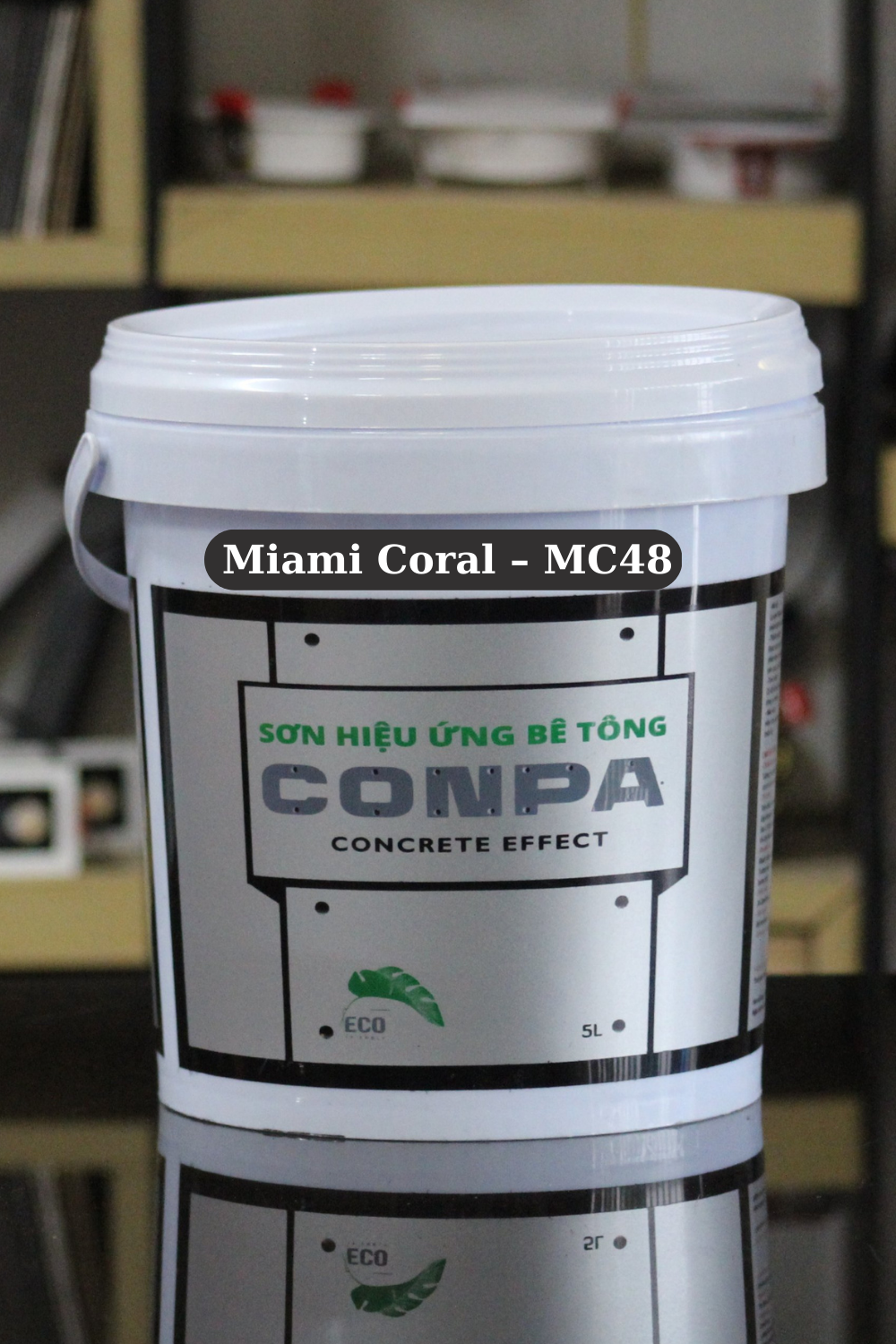 SƠN HIỆU ỨNG BÊ TÔNG MÃ MÀU: Miami Coral – MC48