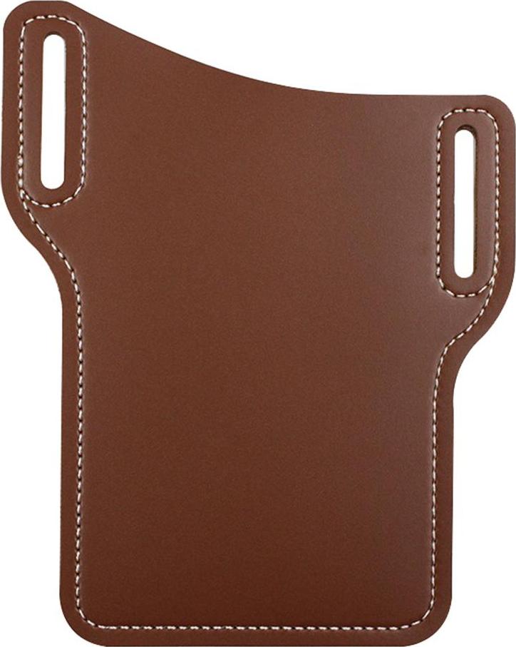 Men Waist Phone Bag PU Loop Holster Pouchs Belt Multipurpose Carrying Case