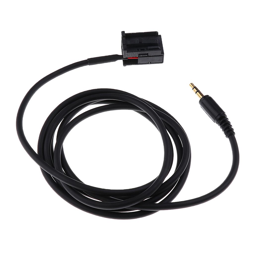 Car 3.5mm Male Aux Audio Input Cable Adapter