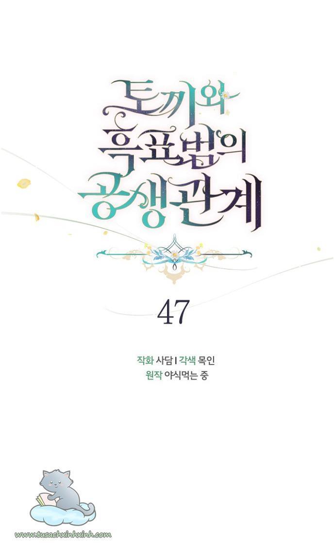 quan hệ cộng sinh giữa báo đen và thỏ trắng chapter 47 16