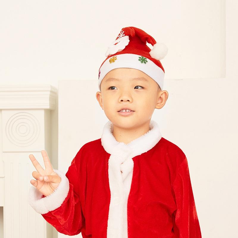 Nón Ông già Noel Nhung Xịn - Mũ Giáng Sinh - Nón Noel