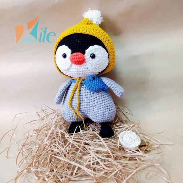 Đồ chơi len hình Chim cánh cụt