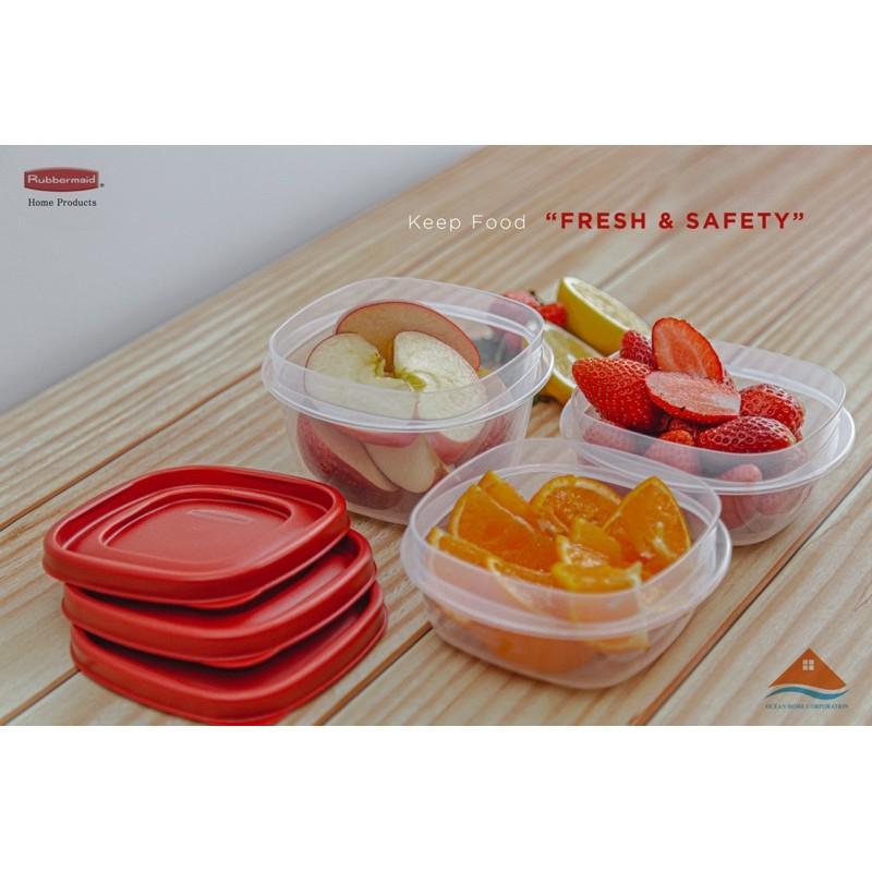 Set 3 hộp đựng thực phẩm RUBBERMAID ( 2 size 296ml và 1 size 473ml)