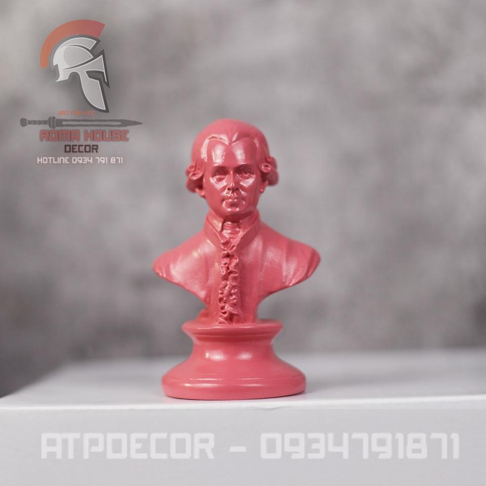 Bộ 10 đầu tượng bán thân mini trang trí chụp hình phong cách retro