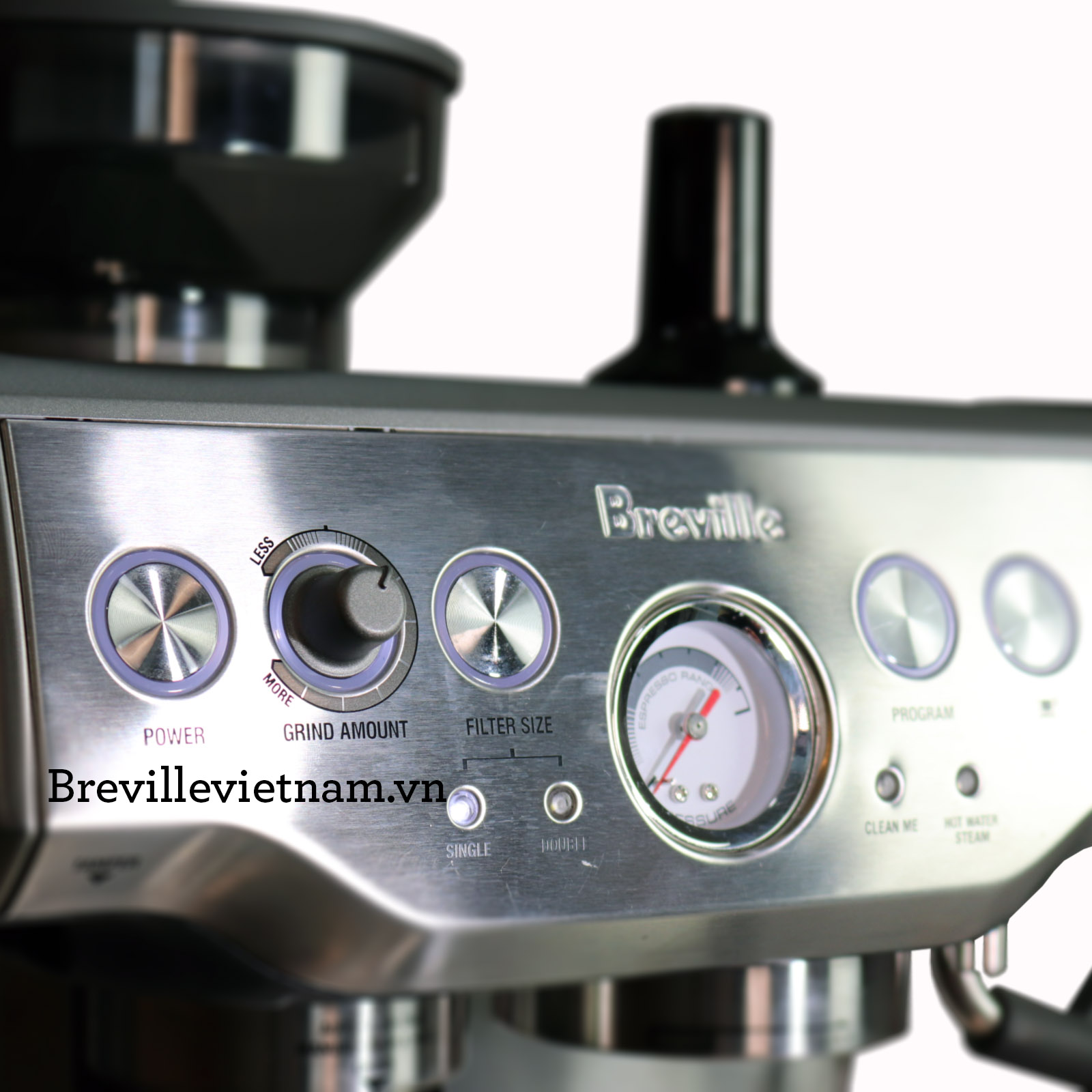 Máy pha cà phê Breville 870 The Barista Express - Hàng chính hãng