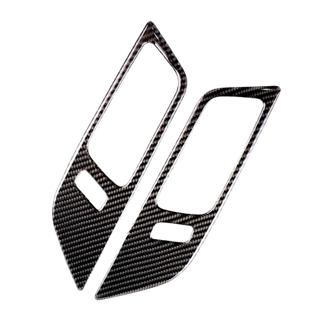 2 Pieces Car Door Handle Bowl Cover Trim For Ford Mustang 2015-2017