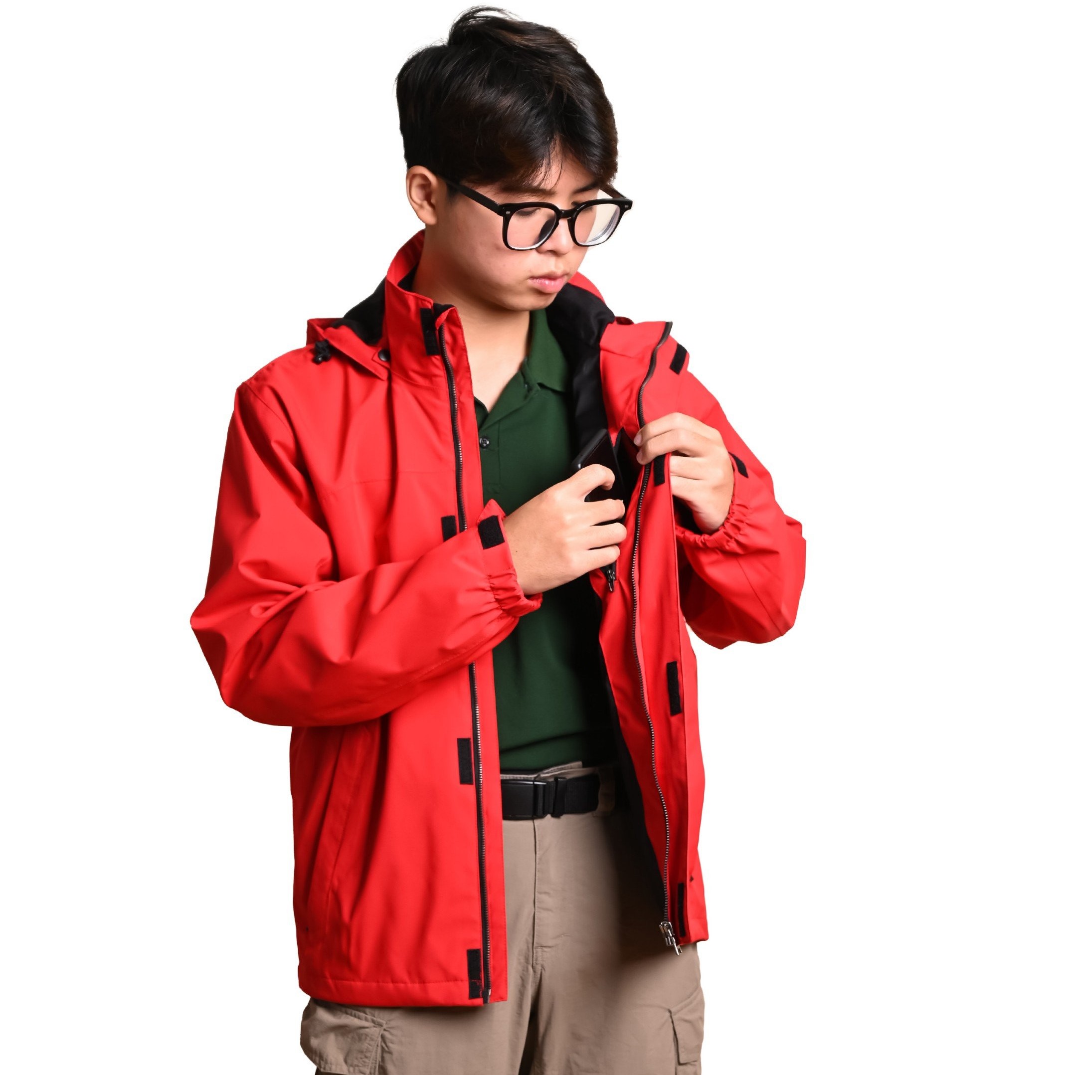 ÁO KHOÁC NAM CHỐNG NƯỚC KTOM - MÃ K138 – MÀU ĐỎ