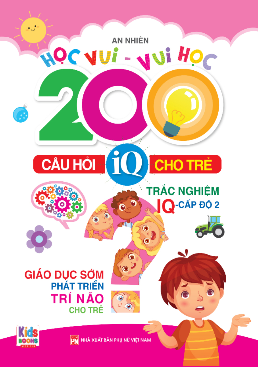 Combo 200 Câu Hỏi IQ Cho Trẻ Cấp Độ 1 Đến 4 _VT