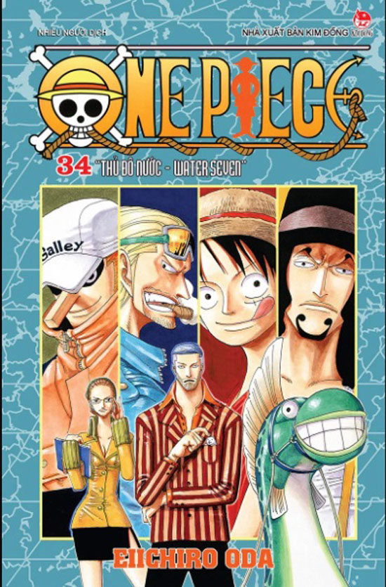 One Piece - Tập 34 - Bìa rời