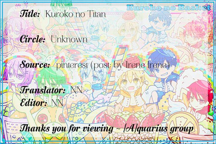 kuroko – tuyển thủ vô hình: short doujinshi chapter 168 2