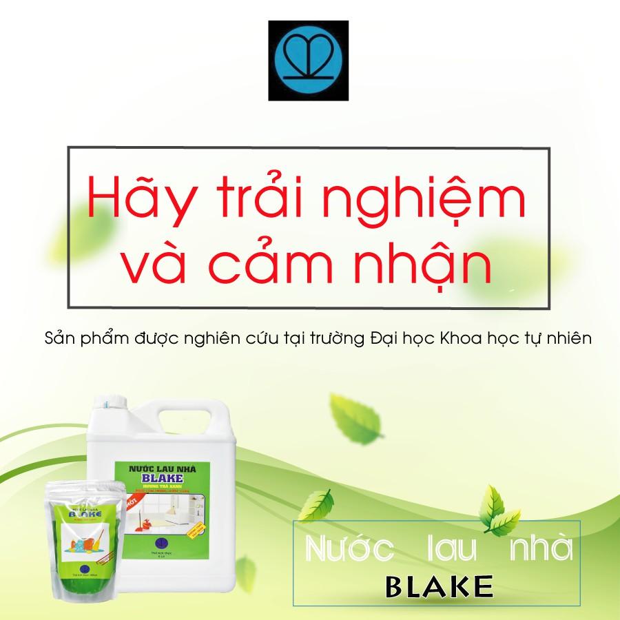 Nước lau sàn (can 5L) đuổi côn trùng, khử khuẩn 99%, không sử dụng chất bảo quản - BLAKE