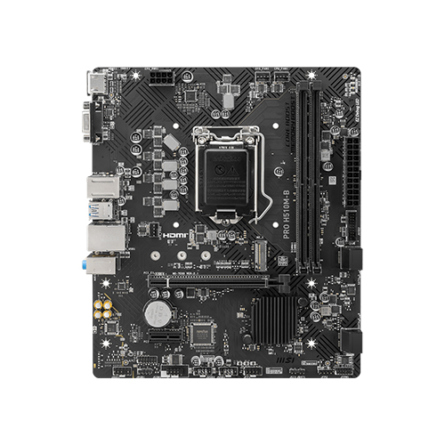 Bo mạch chủ Main MSI H510M-B DDR4 Socket LGA 1200 - Hàng chính hãng