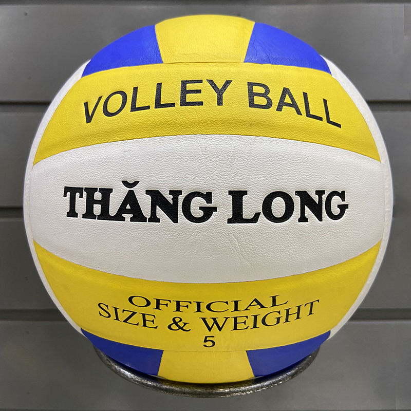 Quả bóng chuyền Thăng Long 6800 tặng kèm túi đựng bóng và kim bơm bóng tiêu chuẩn