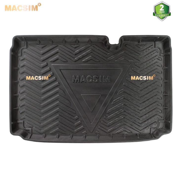 Lót cốp xe ô tô Ford Ecosport chất liệu TPV thương hiệu Macsim màu đen