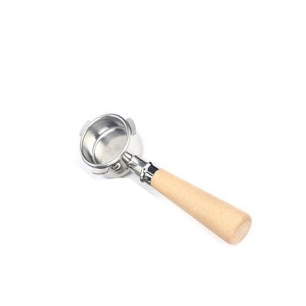 Tay cầm cho máy pha cafe Breville không đáy cán gỗ 54mm- Hàng chính hãng