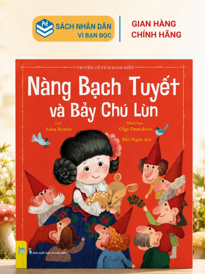 Truyện tranh -  Nàng Bạch Tuyết và bảy chú lùn - ndbooks