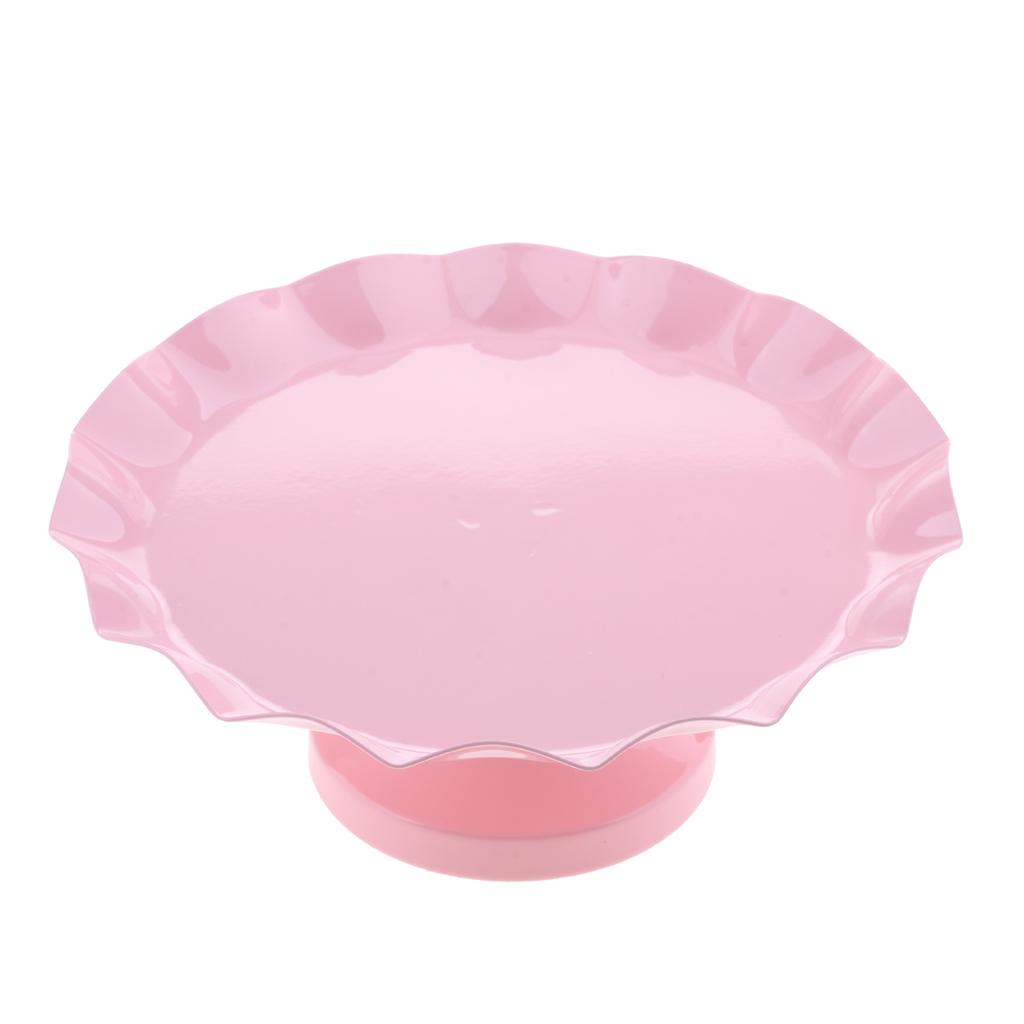 Cake Pan Dessert Table Iron Cake Stand Pink S
