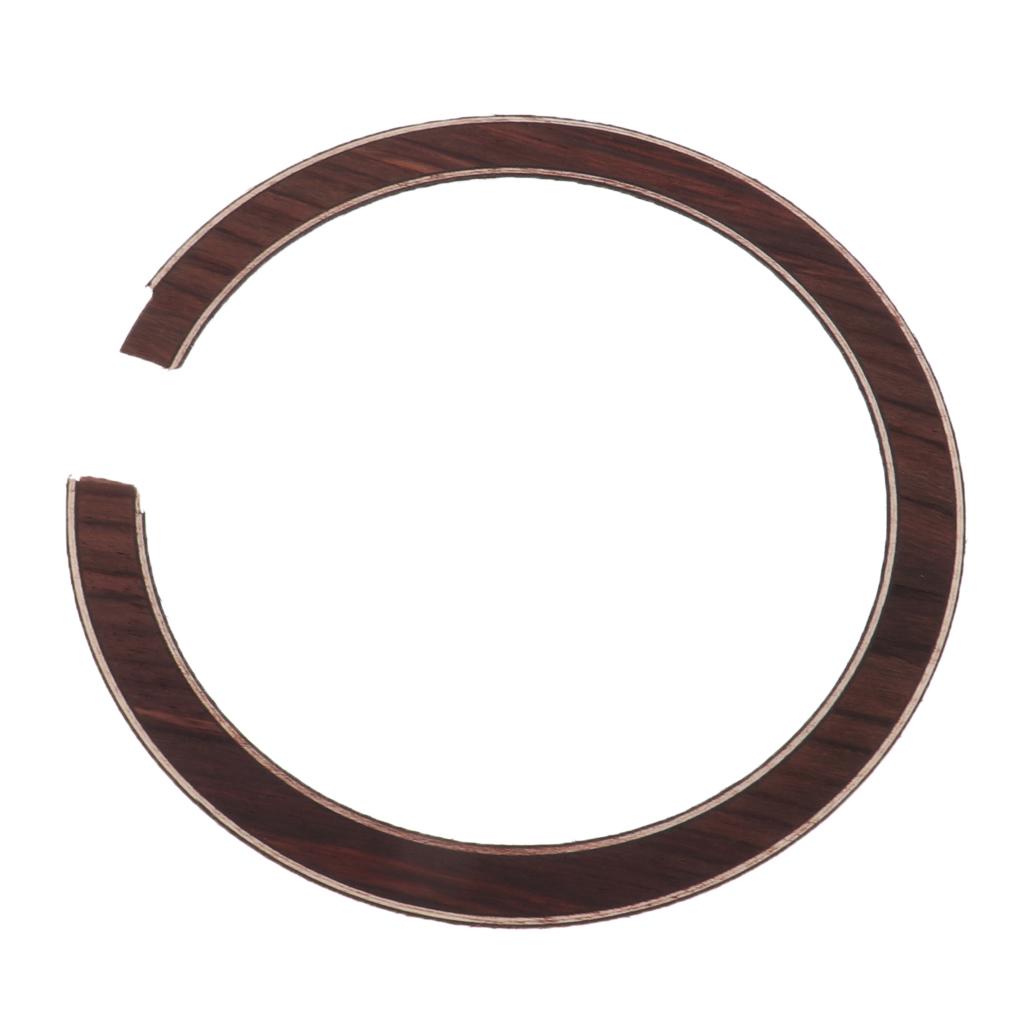 1pc Wooden Soundhole Rosette Acoustic Folk Classcial Guitar Decal Inlay