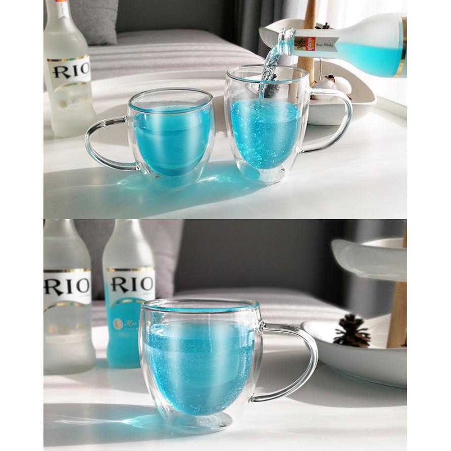 Bộ 2 Ly BODUM PILATUS 2 Lớp Giữ Nhiệt 350ml Có Tay cầm