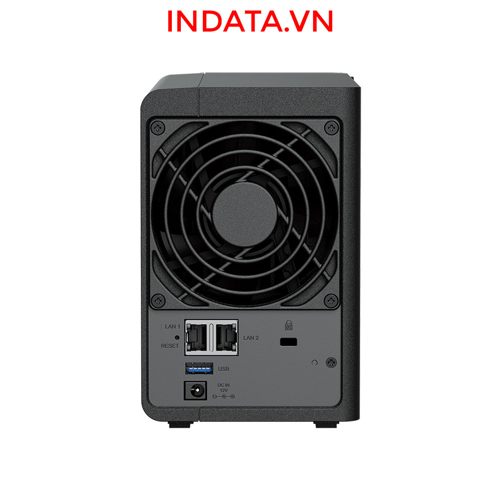 Bộ lưu trữ mạng NAS Synology DS224+ CPU Intel Celeron J4125 4-core 2.0GHz, RAM 2GB, LAN 2x 1GbE, 2 khay ổ cứng - Hàng chính hãng