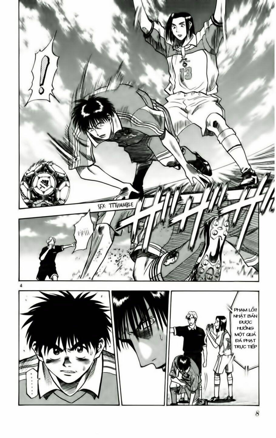 vũ điệu trên sân cỏ - fantasista chapter 63 8