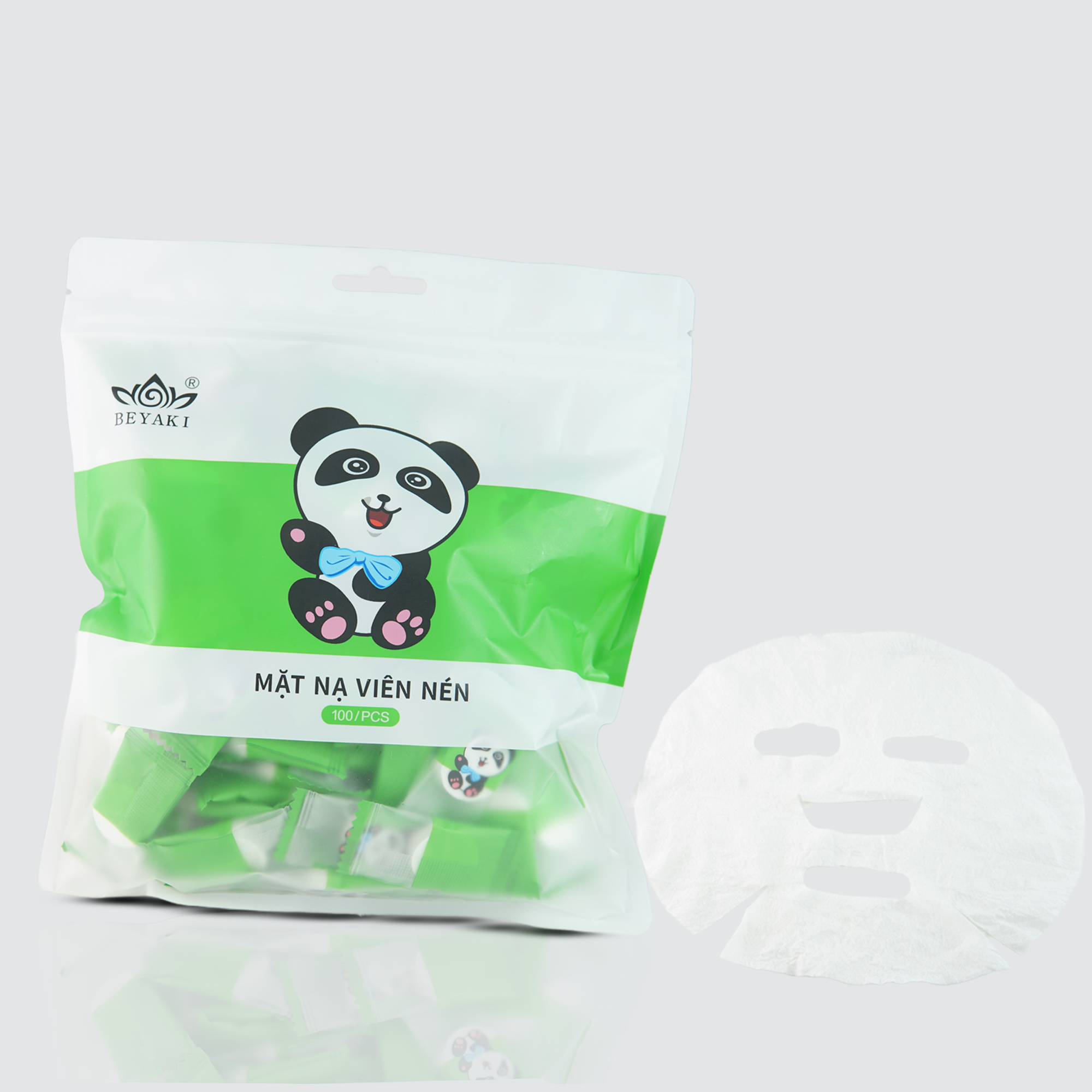 Mặt Nạ Cotton Beyaki 100 Viên Nén