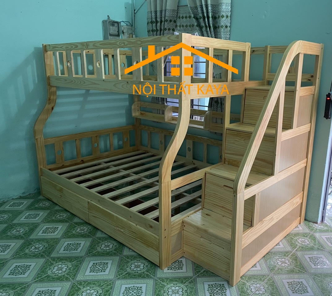 Giường 3 tầng - OBA (1m-1m2-1m)