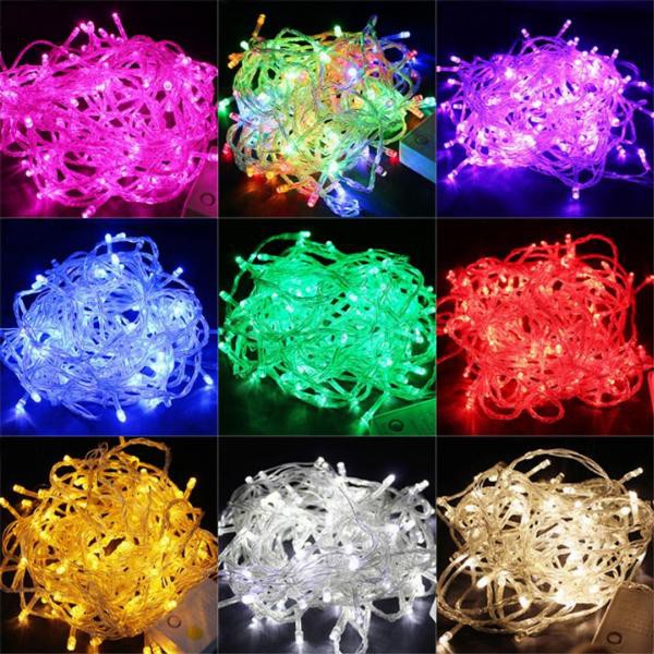 Dây đèn chớp trang trí Noel cắm điện