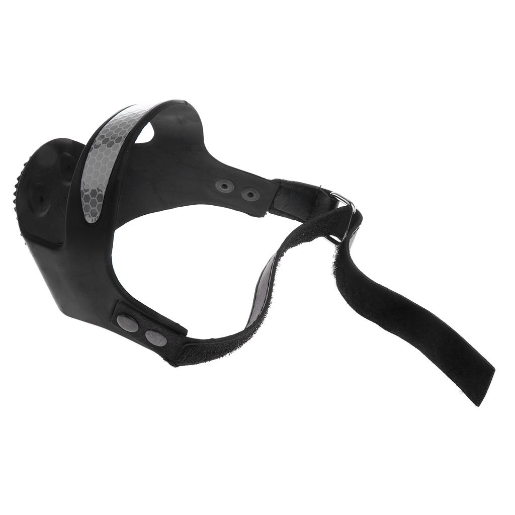 Reflective Ice Snow Shoe Boot Grips Crampon Traction  Cleats