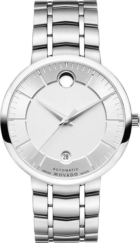 Đồng Hồ Nam Dây Kim Loại Movado 0606915 (39.5mm) - Mặt Trắng