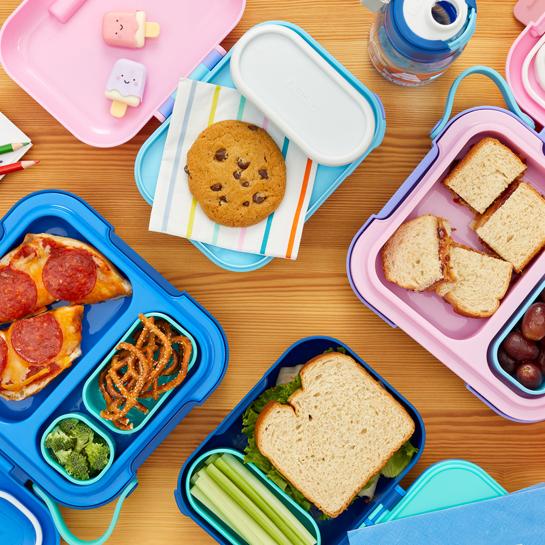 Bộ hộp đựng cơm Bento Junior 2 món ZOKU - Hàng chính hãng