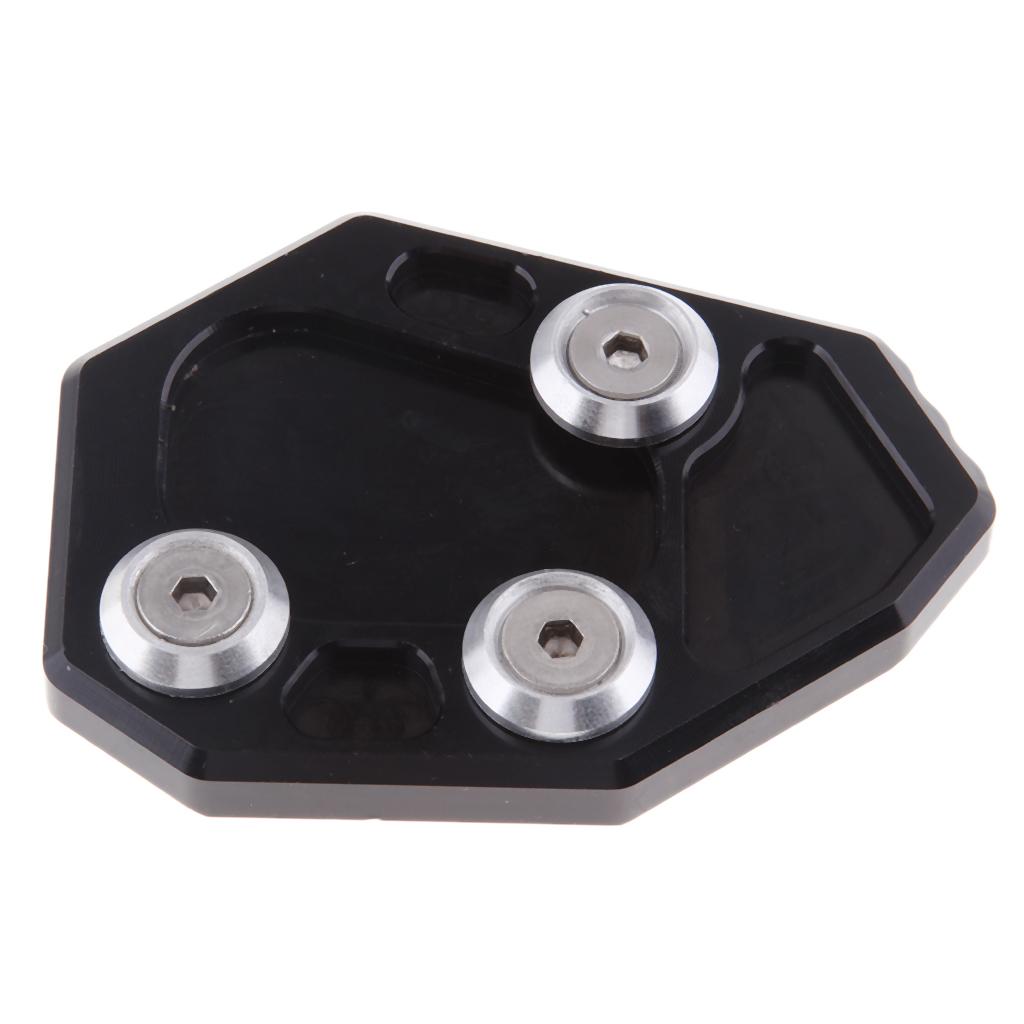 Motorcycle Kickstand Side Stand Extension Pad For BMW F800R 2009 2010 2011 2012 2013 2014