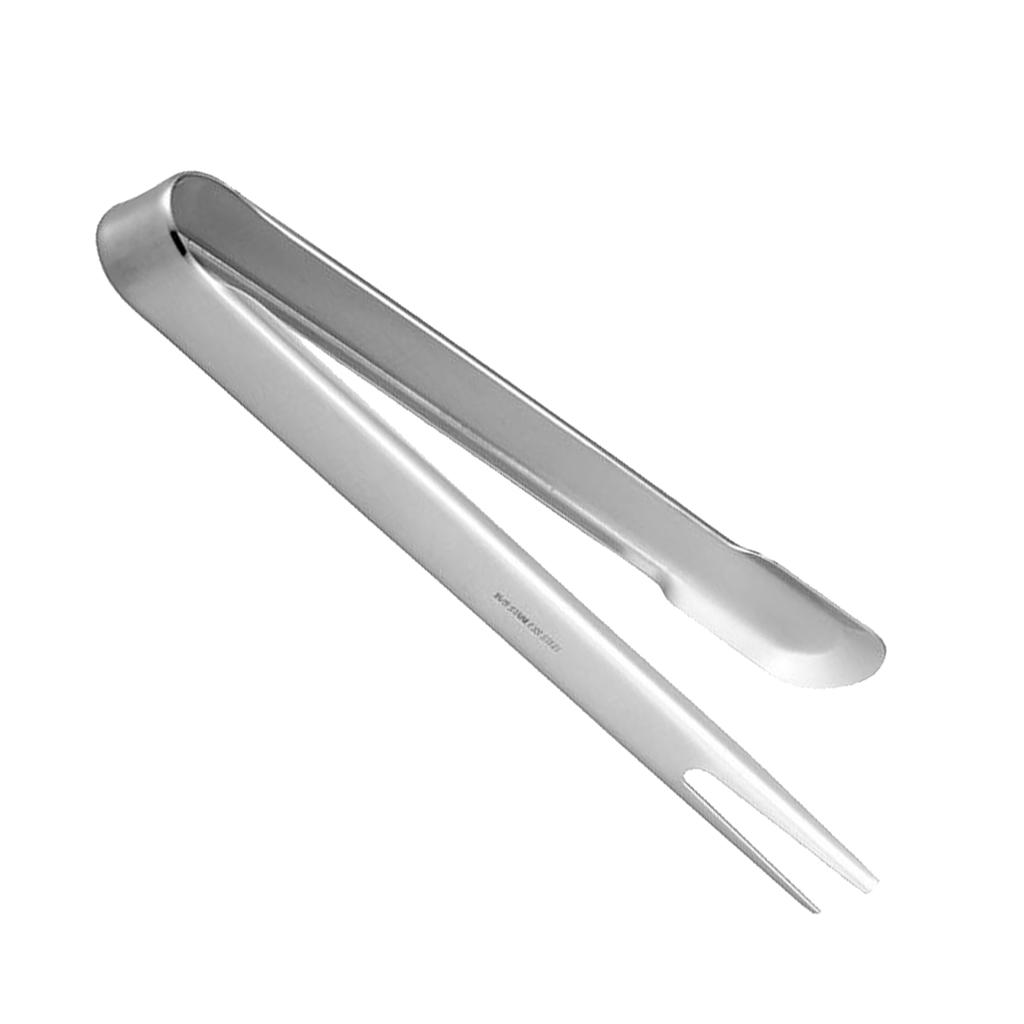 Stainless Steel Utility Kitchen Tongs Salad BBQ Meat Grill Tongs 24cm