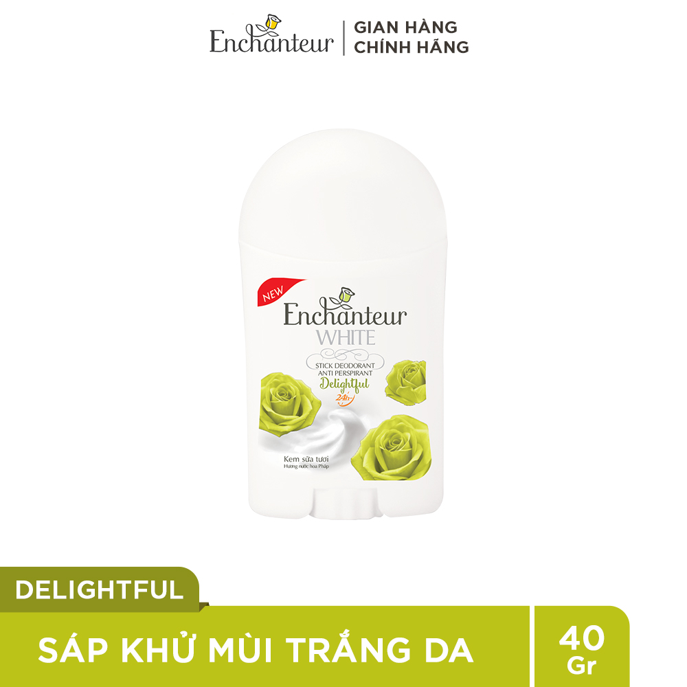 Sáp Khử Mùi Trắng Da Enchanteur Delightful 40gr