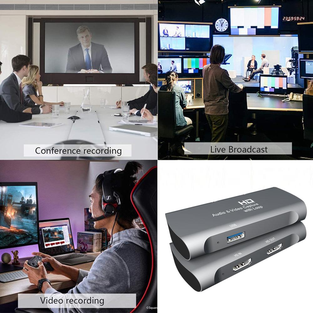 Adapter với đầu vào 4K Full HD 1080P Khả năng tương thích rộng